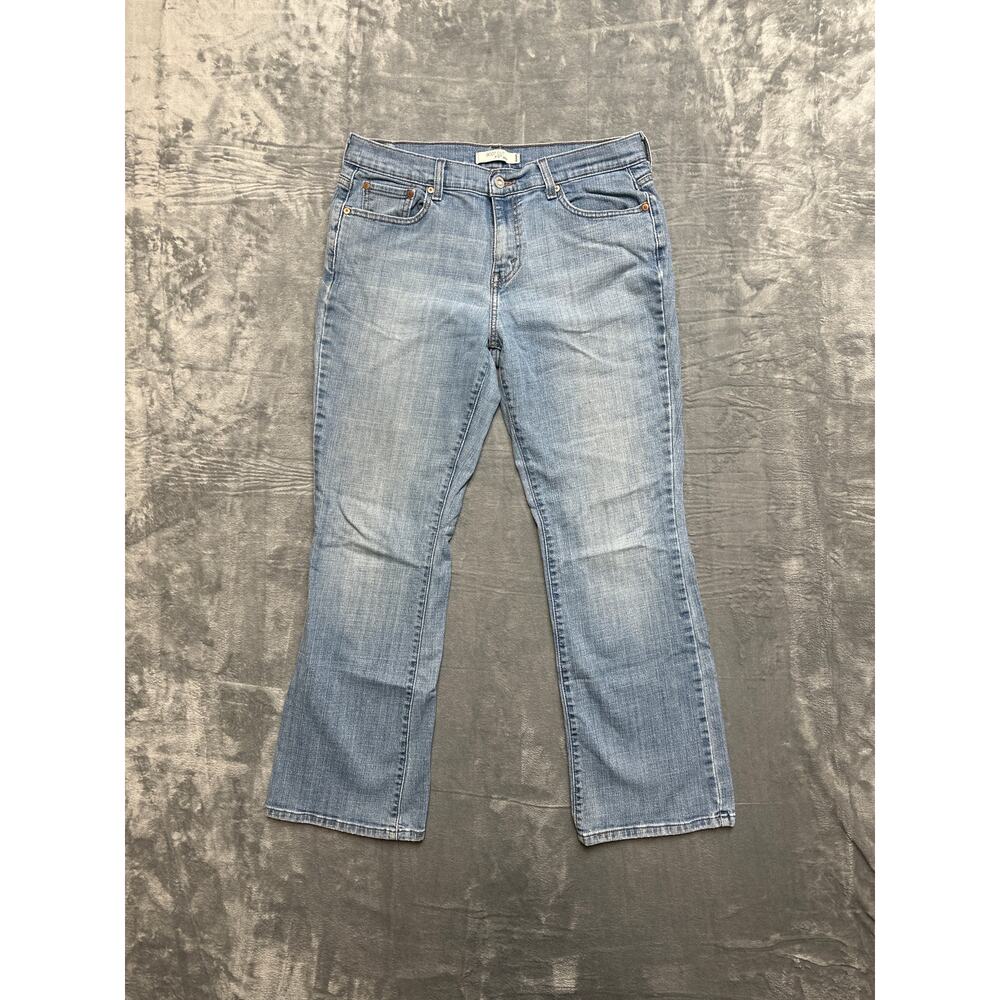 Levi's 515 Boot‎ Cut Jeans Women's Size 12 Medium Blue Denim